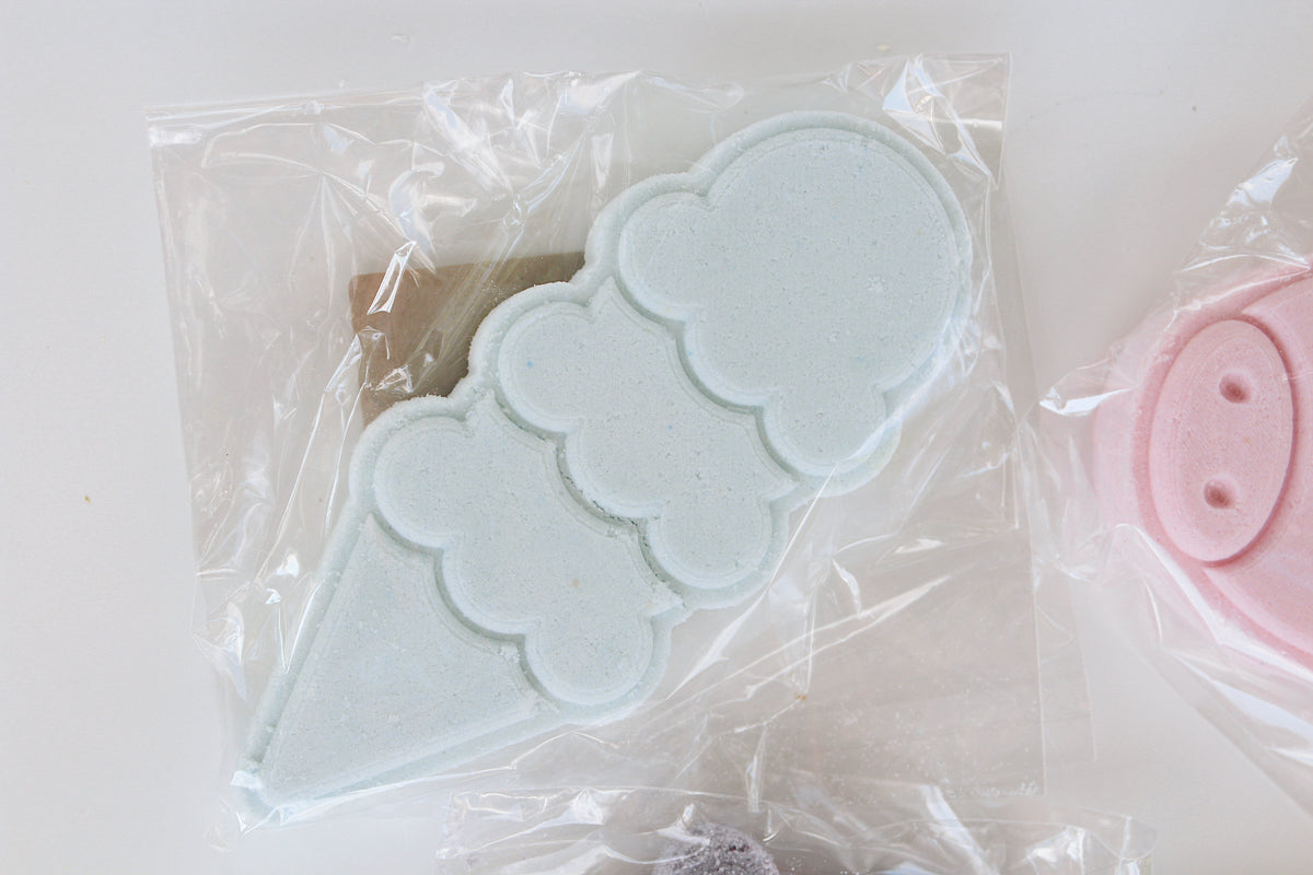 Tangerine Ice Cream Bath Bomb