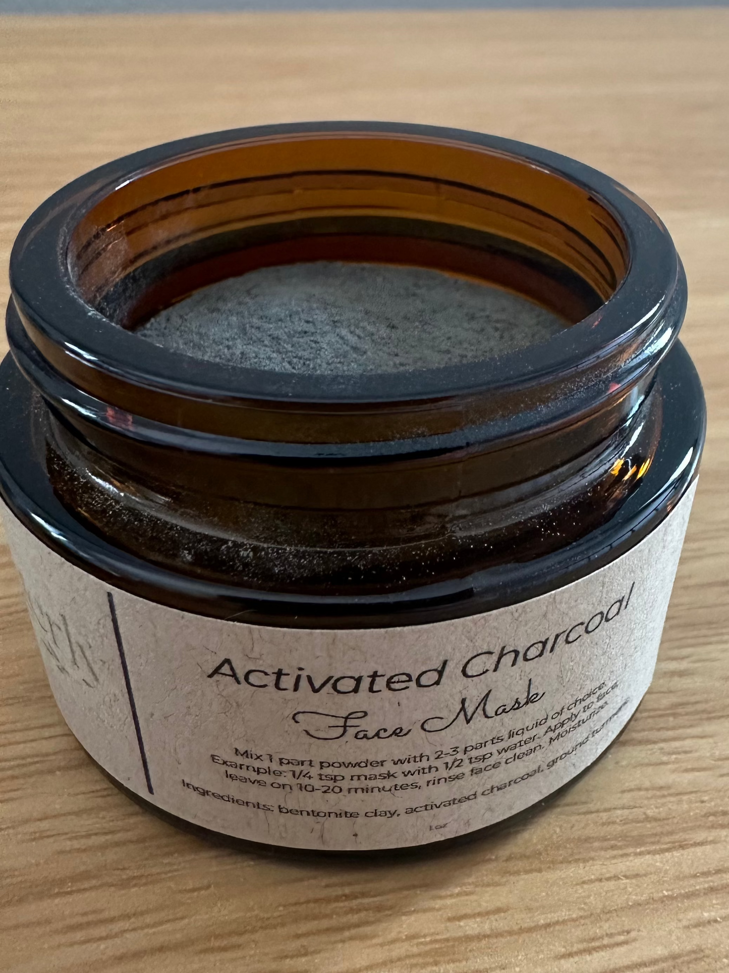 Activated Charcoal Face Mask