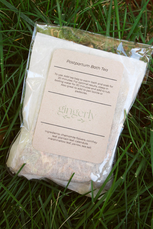 Postpartum Bath Tea